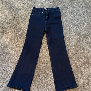 LC Lauren Conrad Dark Blue Flare Jeans